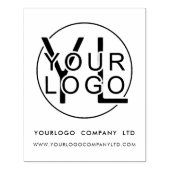 Professionele moderne zakelijke Logo Corporate Bas Rubberstempel (Afrduk)