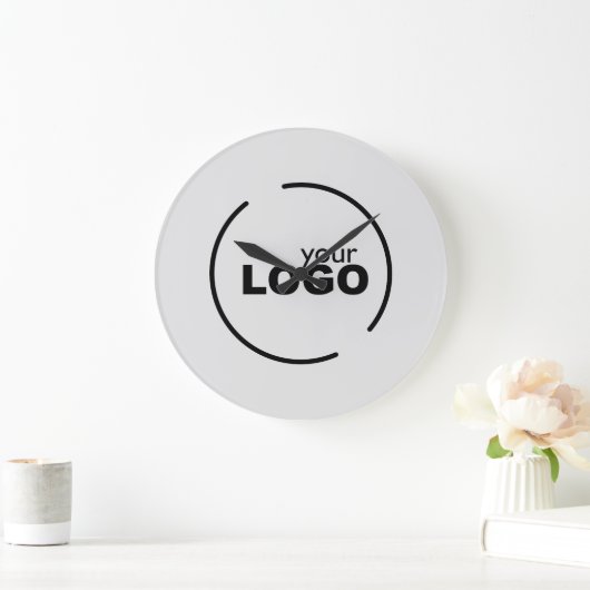 Professionele moderne zakelijke Logo grijs Grote Klok (Huis)