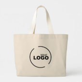 Professionele moderne zakelijke Logo Grote Tote Bag (Achterkant)