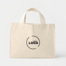 Professionele moderne zakelijke Logo Mini Tote Bag