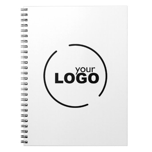 Professionele moderne zakelijke Logo Notitieboek (Voorkant)