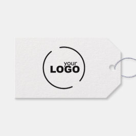Professionele moderne zakelijke Logo QR-code Cadeaulabel