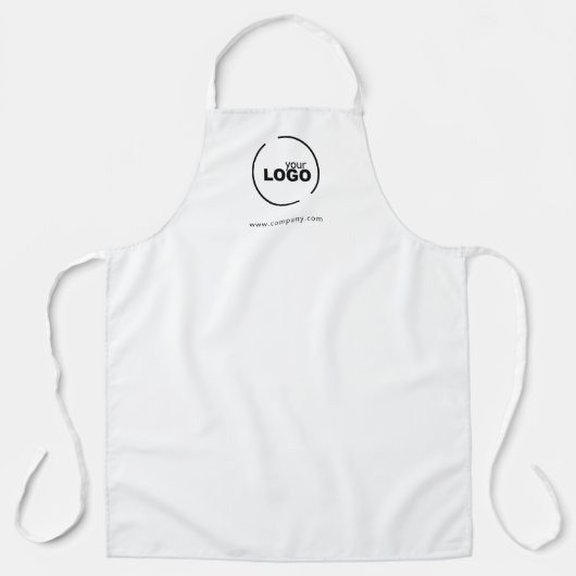 Professionele moderne zakelijke Logo Schort (Voorkant)