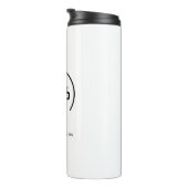 Professionele moderne zakelijke Logo Thermosbeker (Geroteerd rechts)