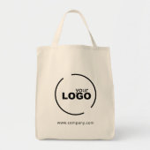 Professionele moderne zakelijke Logo Tote Bag (Voorkant)