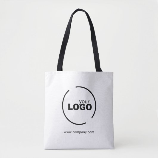 Professionele moderne zakelijke Logo Tote Bag (Voorkant)