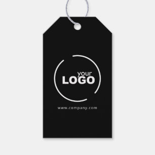 Professionele, moderne zakelijke Logo zwart Cadeaulabel