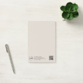 Professionele Moderne zakelijke QR-code voor profe Post-it® Notes (Kantoor)