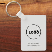 Professionele Moderne zakelijke QR-code voor profe Sleutelhanger (Voorkant)