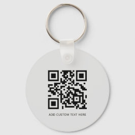 Professionele Moderne zakelijke QR-code voor profe Sleutelhanger