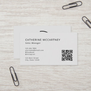 Professionele Moderne zakelijke QR-code voor profe Visitekaartje
