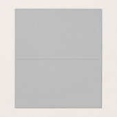 Professionele moderne zwarte minimalist visitekaartje (Binnenkant ongevouwen)