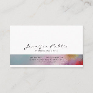 Professionele Modieuze Moderne Artistiek van de Visitekaartje