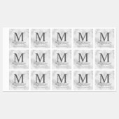 Professionele monogram- en bedrijfslabels labels (Vel)