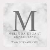Professionele monogram- en bedrijfslabels labels (Design 2)
