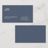 Professionele monogram Premium - Parelfinger Moder Visitekaartje (Voorkant / Achterkant)