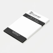 Professionele, monogrammaticale, juridische zaken  post-it® notes (Schuin)