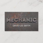 Professionele monteur visitekaartje (Voorkant)