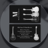 Professionele muzikant Guitar Music Teacher Visitekaartje