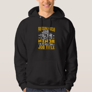 Professionele muzikant in functie Titel Singer Mus Hoodie