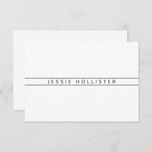 Professionele naam (Voorkant / Achterkant)