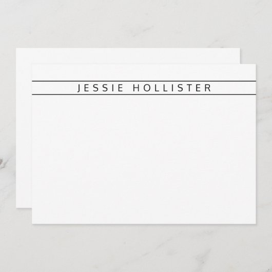 Professionele naam (Voorkant / Achterkant)