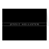 Professionele naam | Zwart (Voorkant Horizontaal)