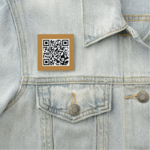 Professionele naamtag met scanbare QR-code Naamplaatje
