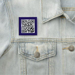 Professionele naamtag met scanbare QR-code Naamplaatje