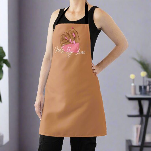 Professionele Nail Artist Manicurist Salon Uniform Schort