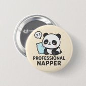 Professionele Napper Panda Button (Voorkant /achterkant)