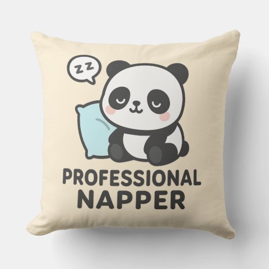 Professionele Napper Panda Sierkussen (Voorkant)