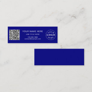 Professionele Navy Slim Calling Card voor Netwerke Contactkaartje