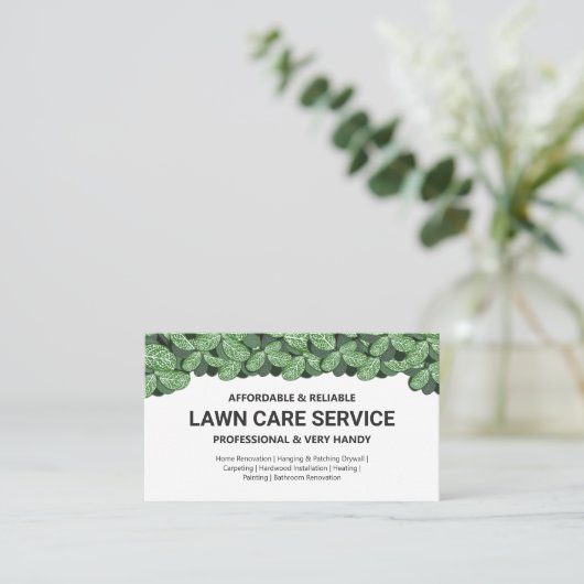 Professionele neerslag van de zorg en het landscha visitekaartje (Staand voorkant)