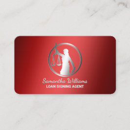 Professionele notaris visitekaartje