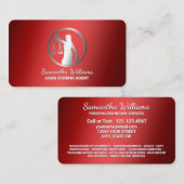 Professionele notaris visitekaartje (Voorkant / Achterkant)