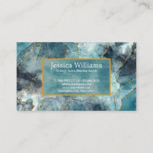 Professionele Notarische Openbare Legante Manuscri Visitekaartje (Achterkant)