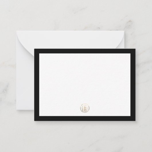 Professionele Note Kaart Notitiekaartje (Achterkant)