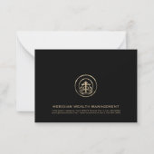 Professionele Note Kaart Notitiekaartje (Voorkant)