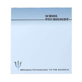 Professionele notitieboekje van schoolpsycholoog notitieblok