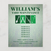 Professionele onderhoudswerktuigen flyer (Achterkant)