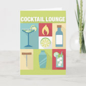 Professionele Ontworpen Iconisch van de Barman Kaart (Voorkant)