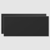 Professionele Onyx zwarte kleur | Klassiek Elegant (Voorkant / Achterkant)