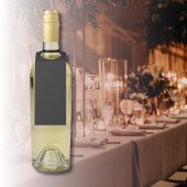 Professionele Onyx zwarte kleur | Klassiek Elegant Flessenhanger