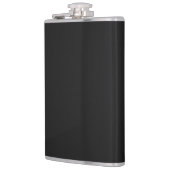 Professionele Onyx zwarte kleur | Klassiek Elegant Heupfles (Links)