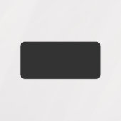 Professionele Onyx zwarte kleur | Klassiek Elegant Labels (Design 2)