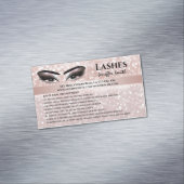 Professionele oogbolletjes na zorg magnetisch visitekaartje (Voorbeeld)