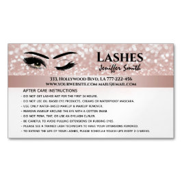 Professionele oogbolletjes na zorg magnetisch visitekaartje