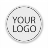 Professionele op maat gemaakte logo waterfles sticker (Voorkant)