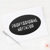 PROFESSIONELE OPIUIter Ovale Sticker (Envelop)